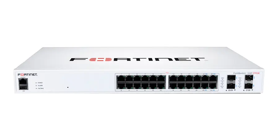 Коммутатор FORTINET FortiSwitch 124F-FPOE - FS-124F-FPOE