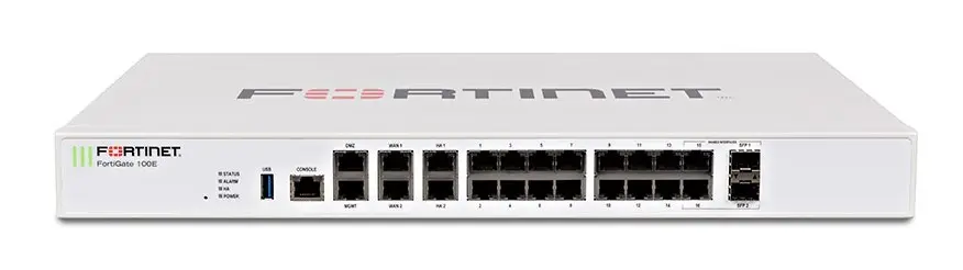 Межсетевой экран FORTINET FortiGate 100E - FG-100E Межсетевой экран FORTINET FortiGate 100E - FG-100E