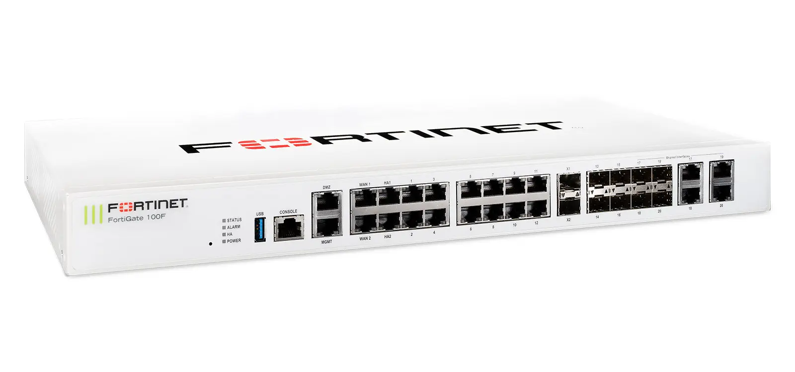 Межсетевой экран FORTINET FortiGate 100F - FG-100F Межсетевой экран FORTINET FortiGate 100F - FG-100F