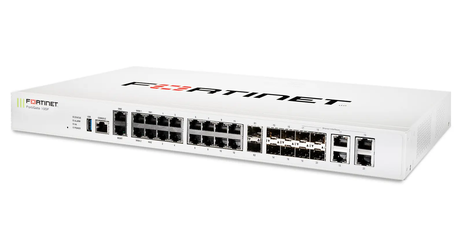 Межсетевой экран FORTINET FortiGate 100F - FG-100F Межсетевой экран FORTINET FortiGate 100F - FG-100F