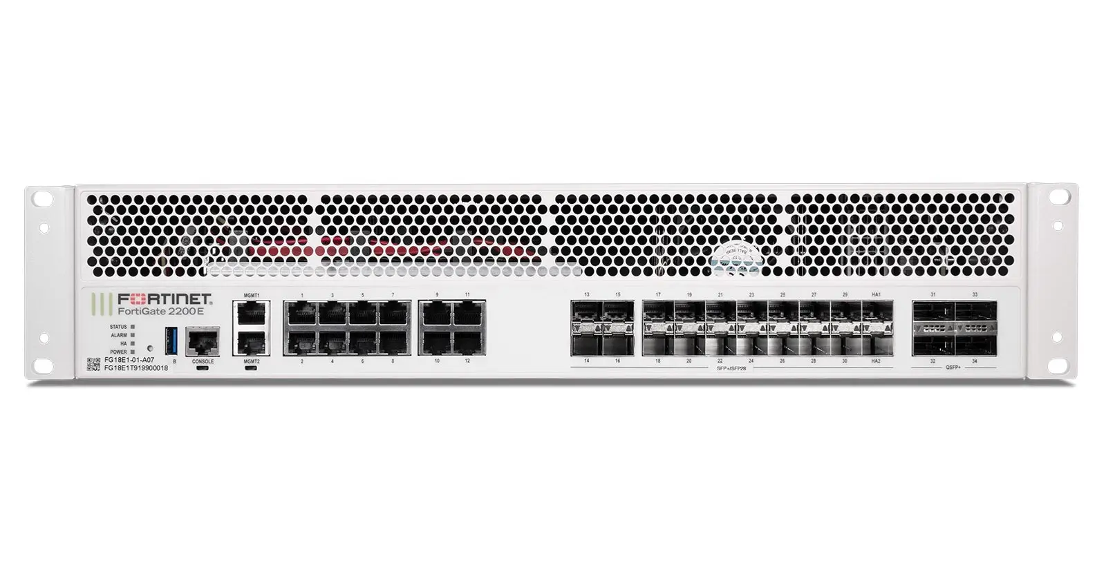 Межсетевой экран FORTINET FortiGate 2200E - FG-2200E Межсетевой экран FORTINET FortiGate 2200E - FG-2200E