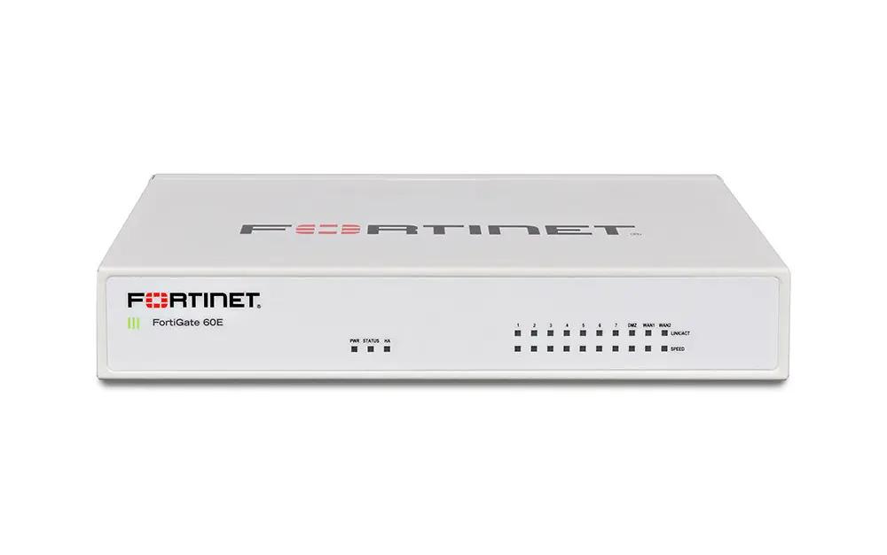 Межсетевой экран FORTINET FortiGate 60E Bundle with FortiCare 8x5 and FortiGuard Unified Protection for 1 Year - FG-60E-BDL