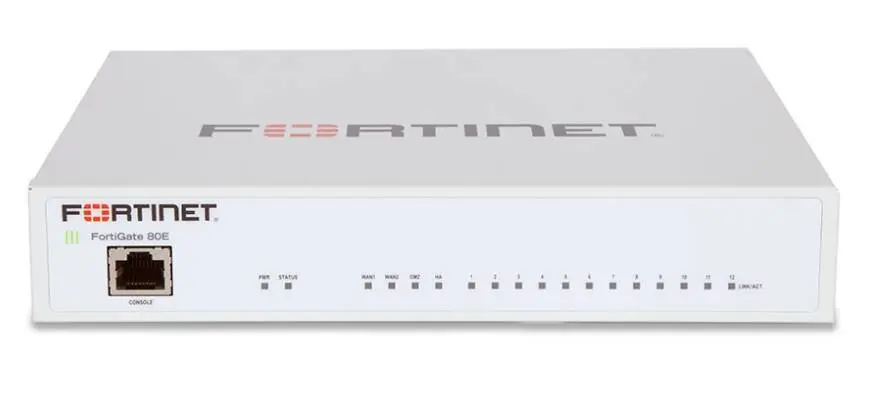 Межсетевой экран FORTINET FortiGate 80E - FG-80E Межсетевой экран FORTINET FortiGate 80E - FG-80E