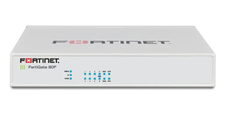 Межсетевой экран FORTINET FortiGate 80F - FG-80F Межсетевой экран FORTINET FortiGate 80F - FG-80F
